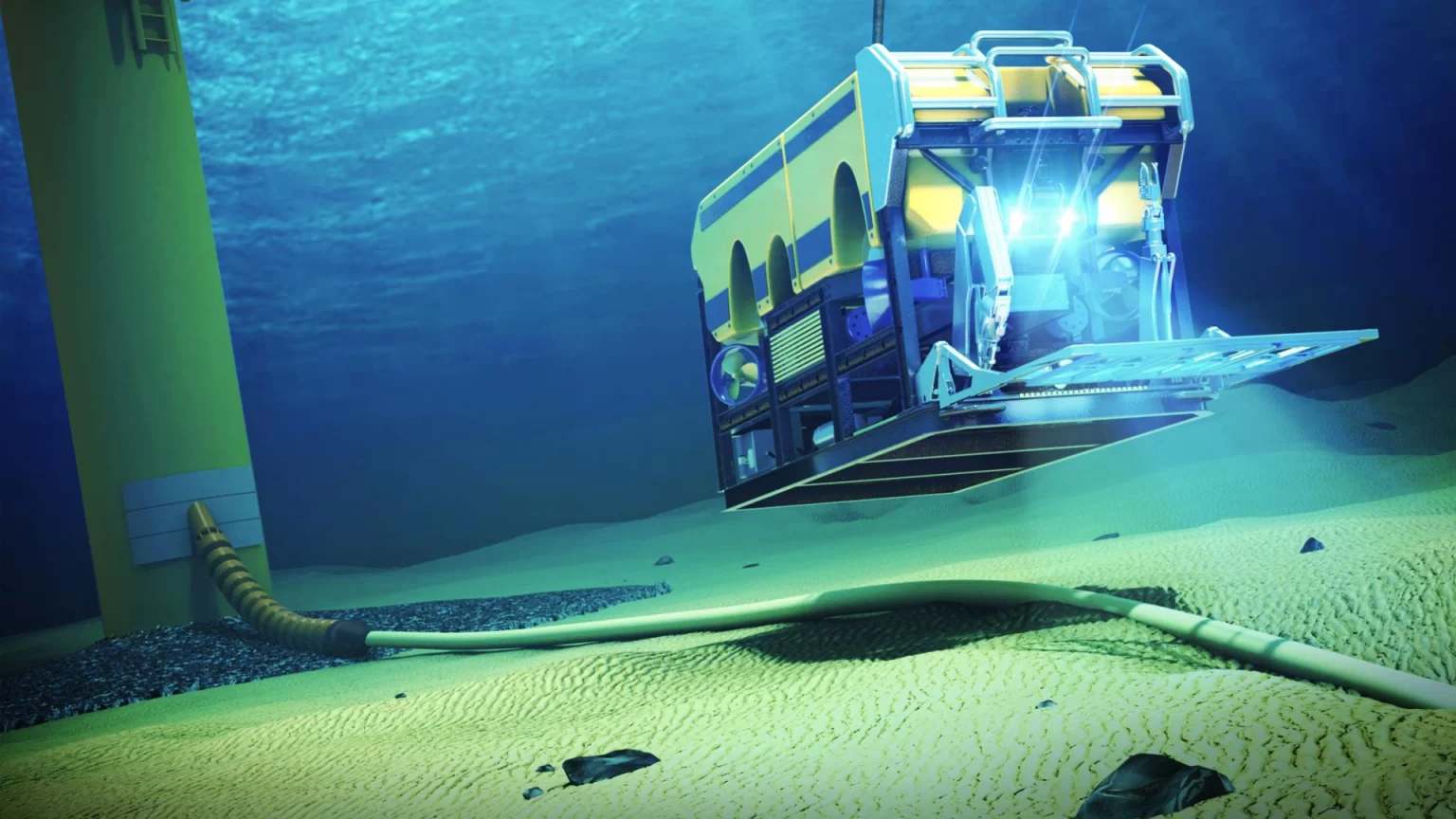 West Squadron ROV used for underwater hull inspection