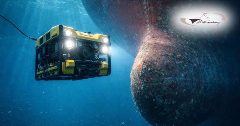 Underwater Hull Inspection by ROV
