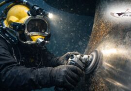 Underwater Propeller polishing