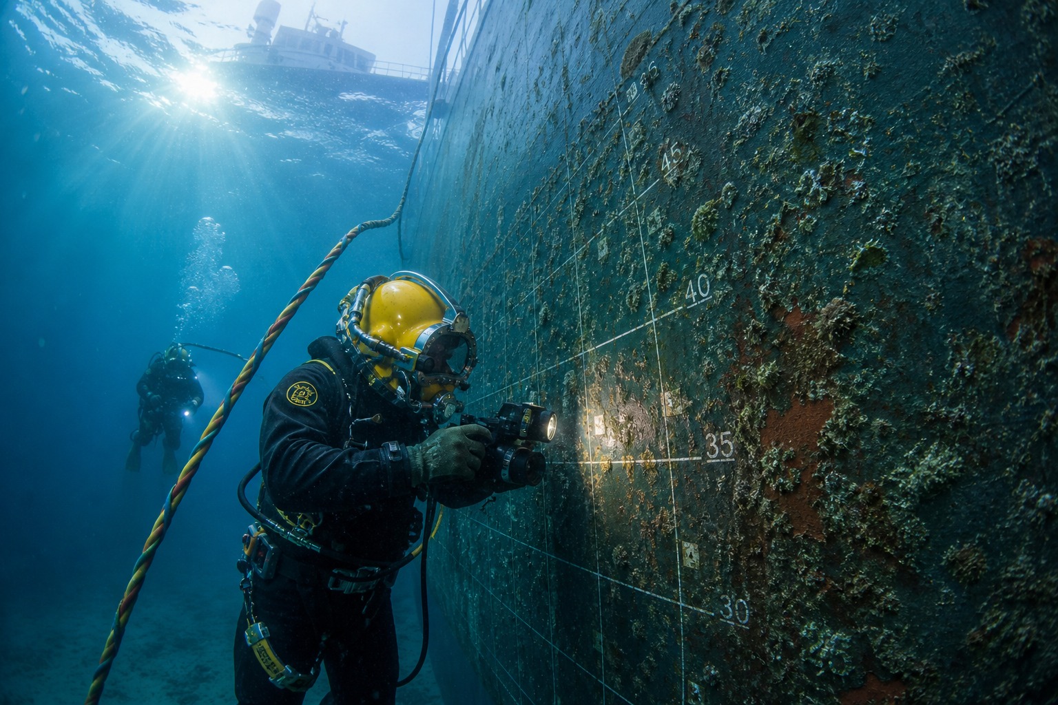 Underwater general condition survey Singapore