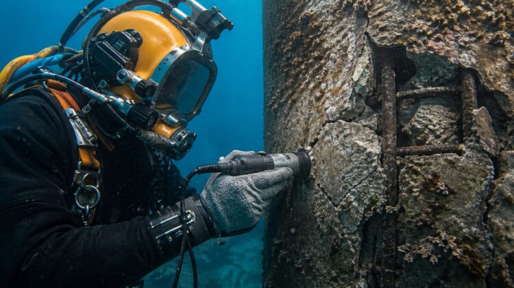 Underwater pile inspection Singapore