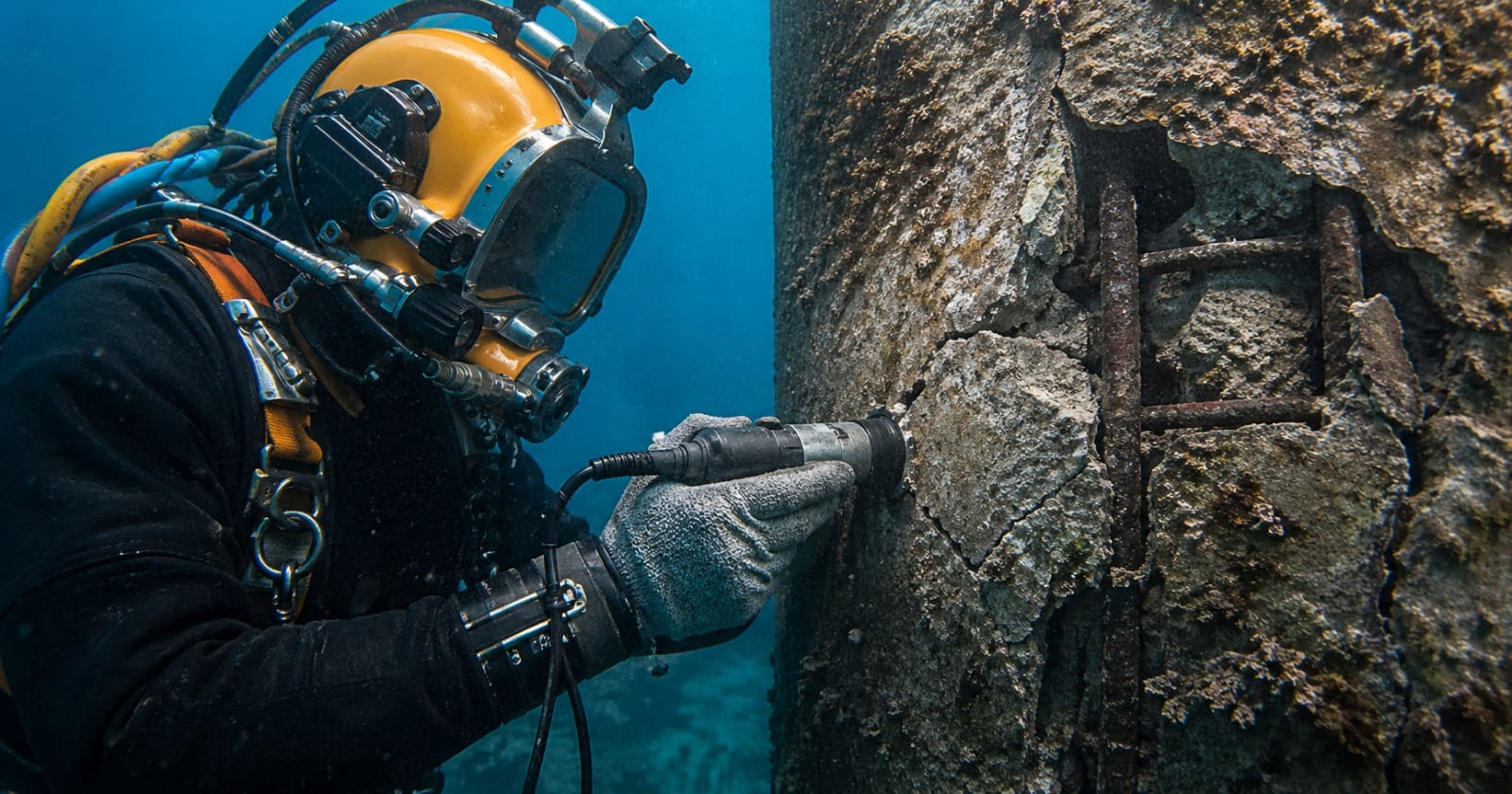 Underwater Concrete Pile Inspection & Repair