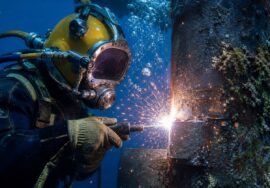 Underwater welding and pile repair services in Singapore