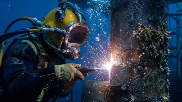 Underwater welding and pile repair services in Singapore
